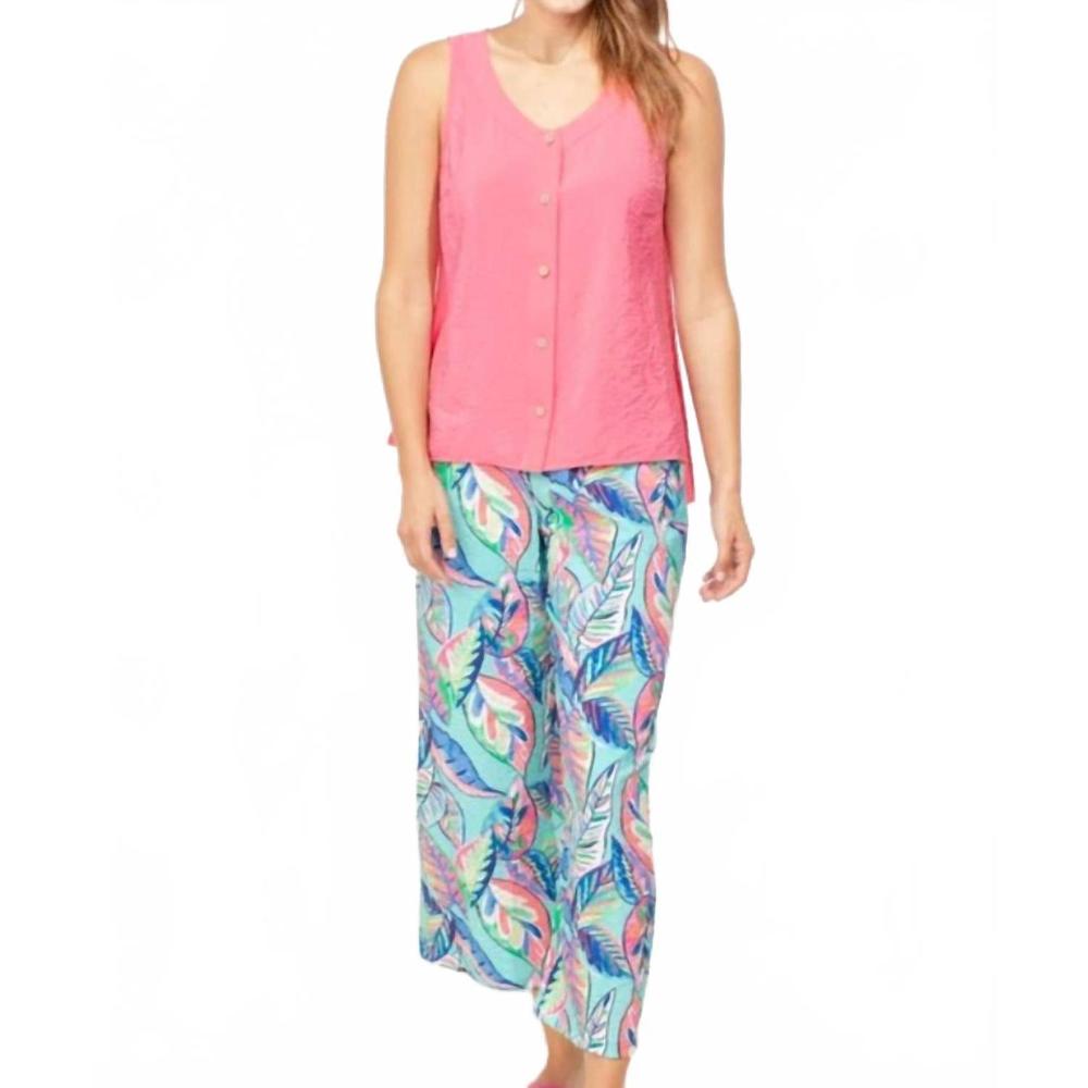 NEW ESCAPE BY HABITAT crinkle calypso tank in watermelon